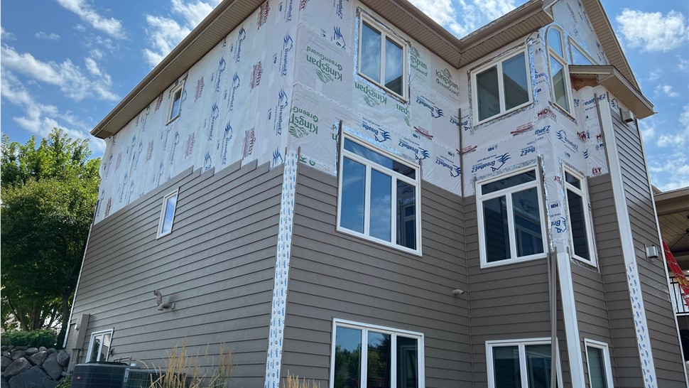 Siding Project in Urbandale, IA by Midwest Construction