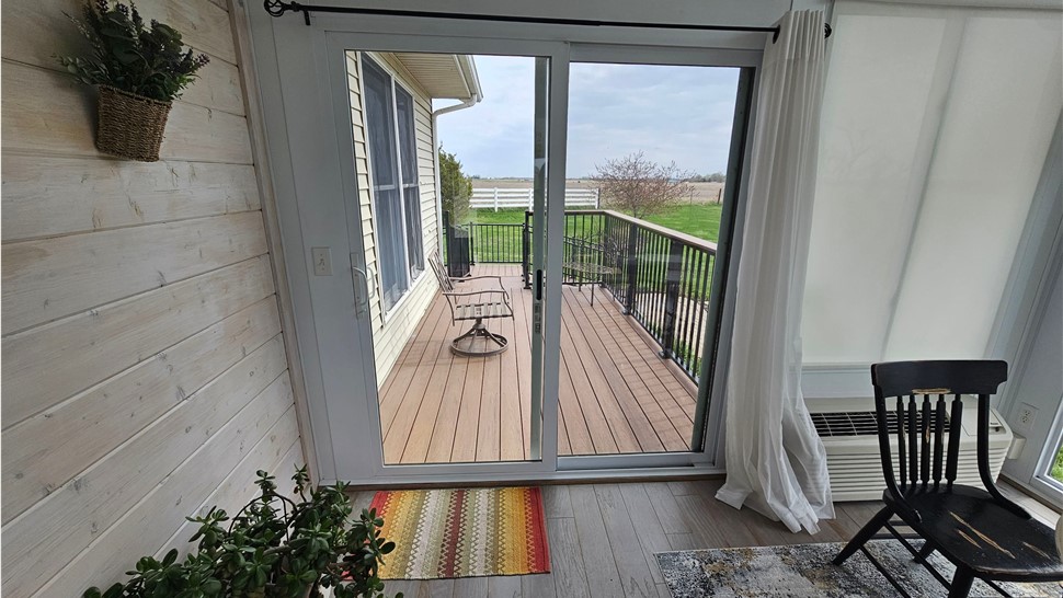 Sunrooms Project in Osceola, IA by Midwest Construction