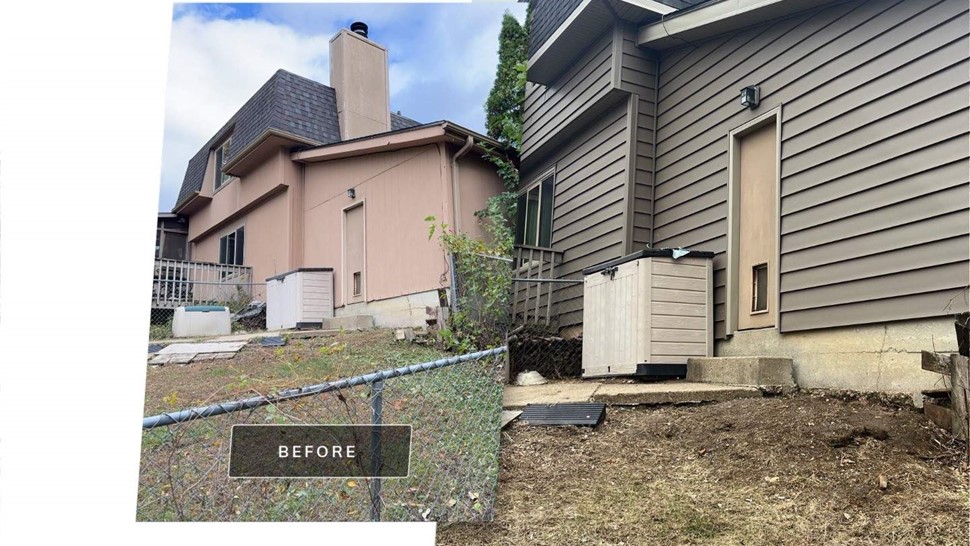 Seamless Gutters Project in Waukee, IA by Midwest Construction