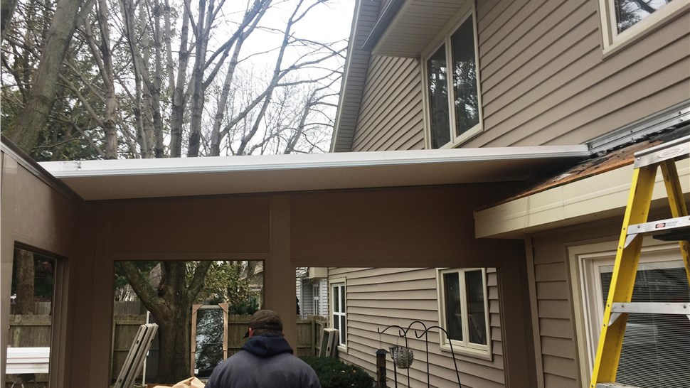 Sunroom Project Project in West Des Moines, IA by Midwest Construction