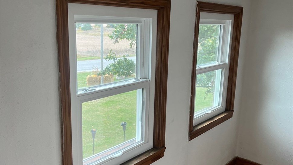 Windows Project in Afton, IA by Midwest Construction