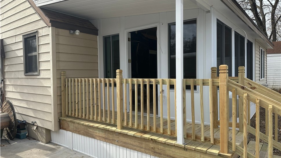 Sunrooms Project in Des Moines, IA by Midwest Construction