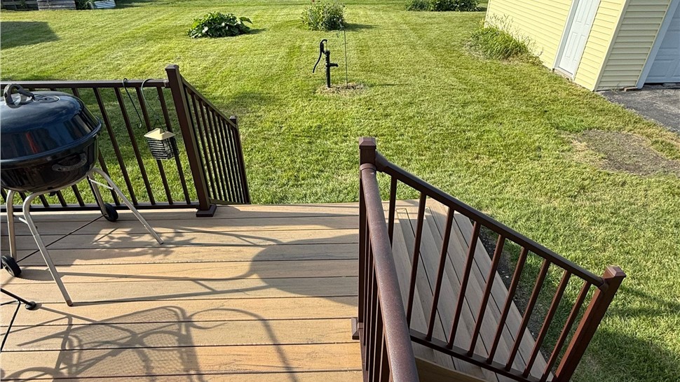 Decks Project in Garner, IA by Midwest Construction