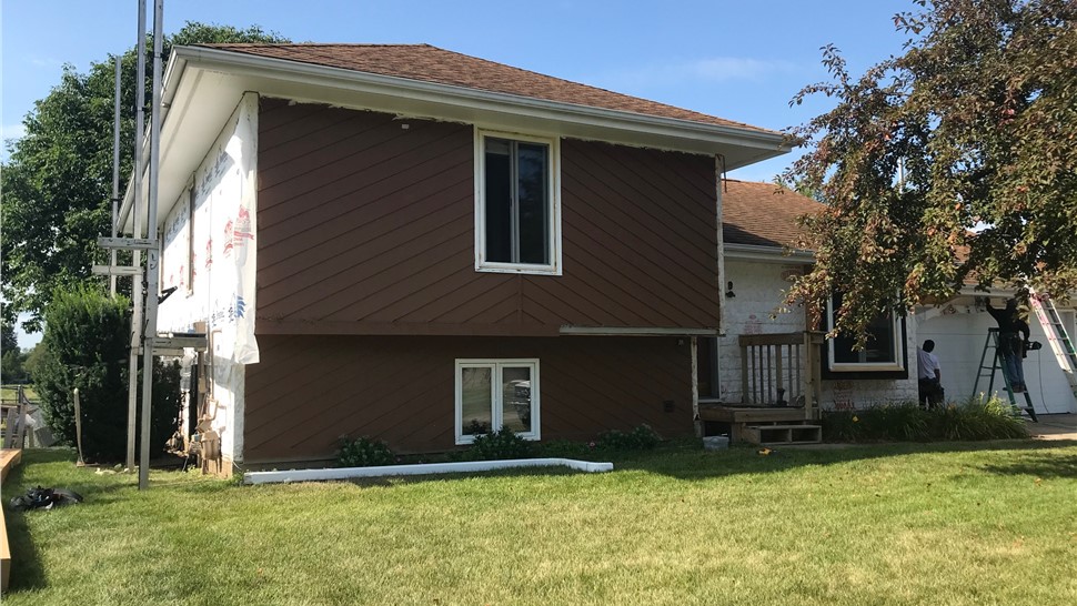 Windows Project in Johnston, IA by Midwest Construction