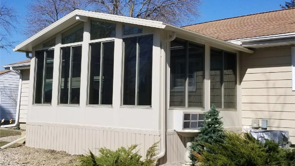 Sunroom Project Project in Ventura, IA by Midwest Construction