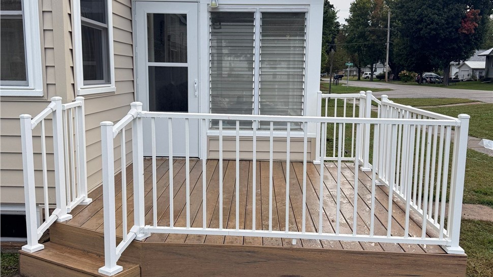 Decks, Siding Project in Manly, IA by Midwest Construction
