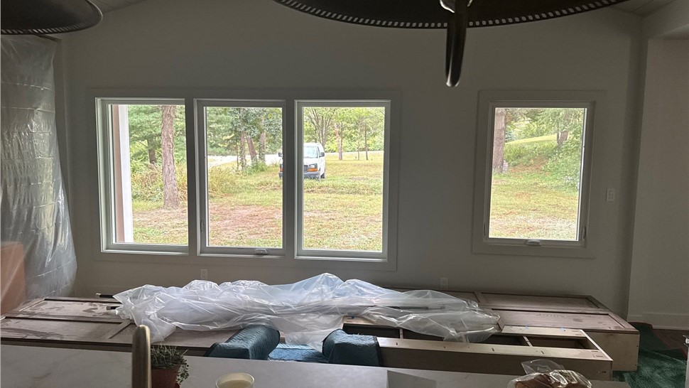 Patio Doors, Windows Project in Cumming, IA by Midwest Construction