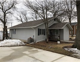 Siding Project in Clear Lake, IA by Midwest Construction