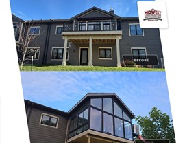 Sunrooms Project in Oskaloosa, IA by Midwest Construction