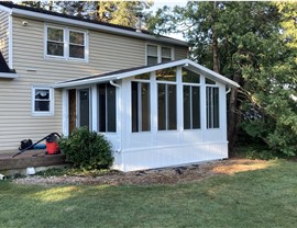 Sunrooms Project in Mason City, IA by Midwest Construction