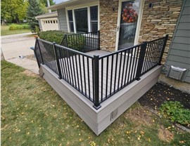 Decks Project in Mason City, IA by Midwest Construction