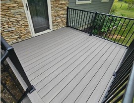 Decks Project in Mason City, IA by Midwest Construction