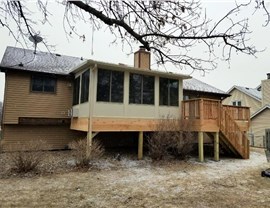 Sunroom Project Project in Atlantic, IA by Midwest Construction