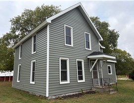Siding Project in Dows, IA by Midwest Construction