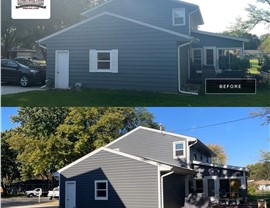 Siding Project in Mason City, IA by Midwest Construction