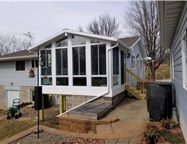 Sunrooms Project in Pleasant Hill, IA by Midwest Construction