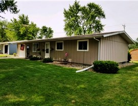 Siding Project in Forest City, IA by Midwest Construction