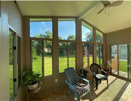 Sunrooms Project in Ankeny, IA by Midwest Construction