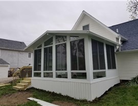 Sunrooms Project in Osceola, IA by Midwest Construction