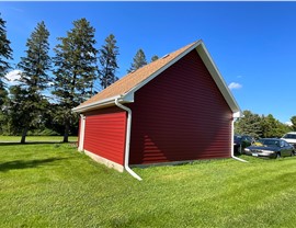 Seamless Gutters, Siding, Windows Project in Roland, IA by Midwest Construction