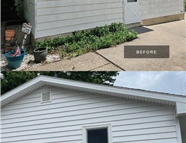 Decks, Seamless Gutters, Siding Project in Bondurant, IA by Midwest Construction