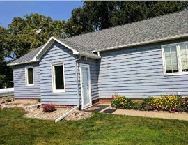 Siding Project in Forest City, IA by Midwest Construction