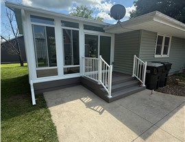 Siding, Sunrooms Project in Monroe, IA by Midwest Construction