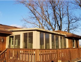 Sunrooms Project in Adel, IA by Midwest Construction