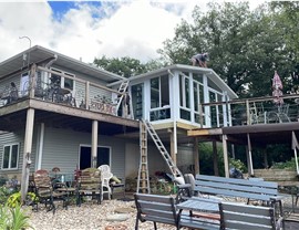 Sunrooms Project in Floyd, IA by Midwest Construction