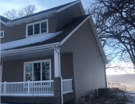 Siding Project in Forest City, IA by Midwest Construction