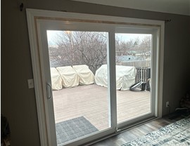 Patio Doors, Siding Project in Marshalltown, IA by Midwest Construction