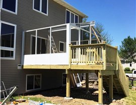 Sunroom Project Project in Johnston, IA by Midwest Construction