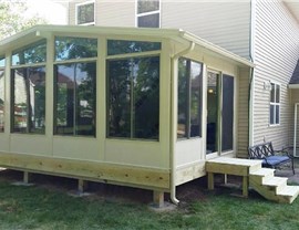 Sunroom Project Project in Des Moines, IA by Midwest Construction