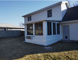 Sunrooms Project in Knoxville, IA by Midwest Construction