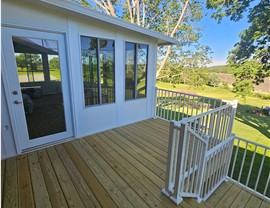 Sunrooms Project in Cumming, IA by Midwest Construction