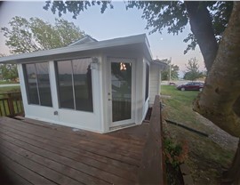 Sunrooms Project in Creston, IA by Midwest Construction