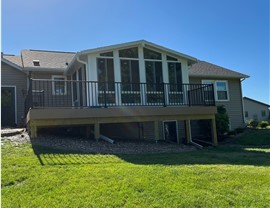 Sunrooms Project in Sully, IA by Midwest Construction