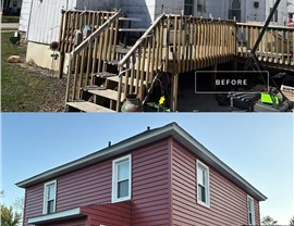 Siding Project in Clive, IA by Midwest Construction