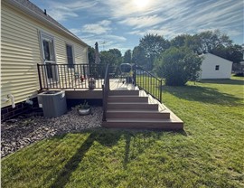 Decks Project in Garner, IA by Midwest Construction