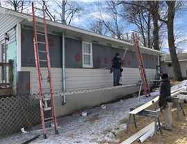 Siding Project in Clear Lake, IA by Midwest Construction