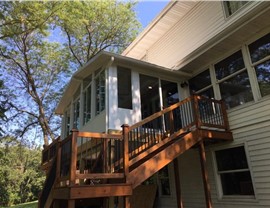 Sunrooms Project in Pella, IA by Midwest Construction