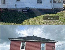 Siding Project in Clive, IA by Midwest Construction