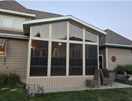 Sunrooms Project in Fort Dodge, IA by Midwest Construction