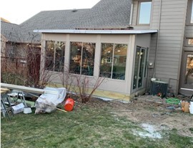 Sunrooms Project in West Des Moines, IA by Midwest Construction