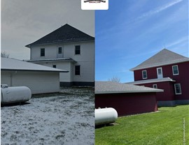 Siding Project in Toledo, IA by Midwest Construction