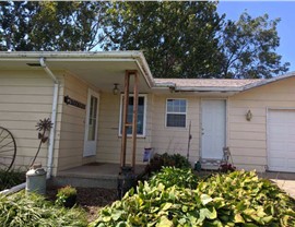 Siding Project in Prairie City, IA by Midwest Construction