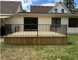 Decks Project in Roland, IA by Midwest Construction
