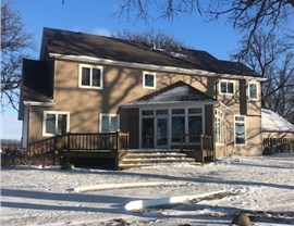 Siding Project in Forest City, IA by Midwest Construction