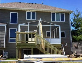 Sunroom Project Project in Johnston, IA by Midwest Construction