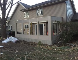 Sunroom Project Project in West Des Moines, IA by Midwest Construction